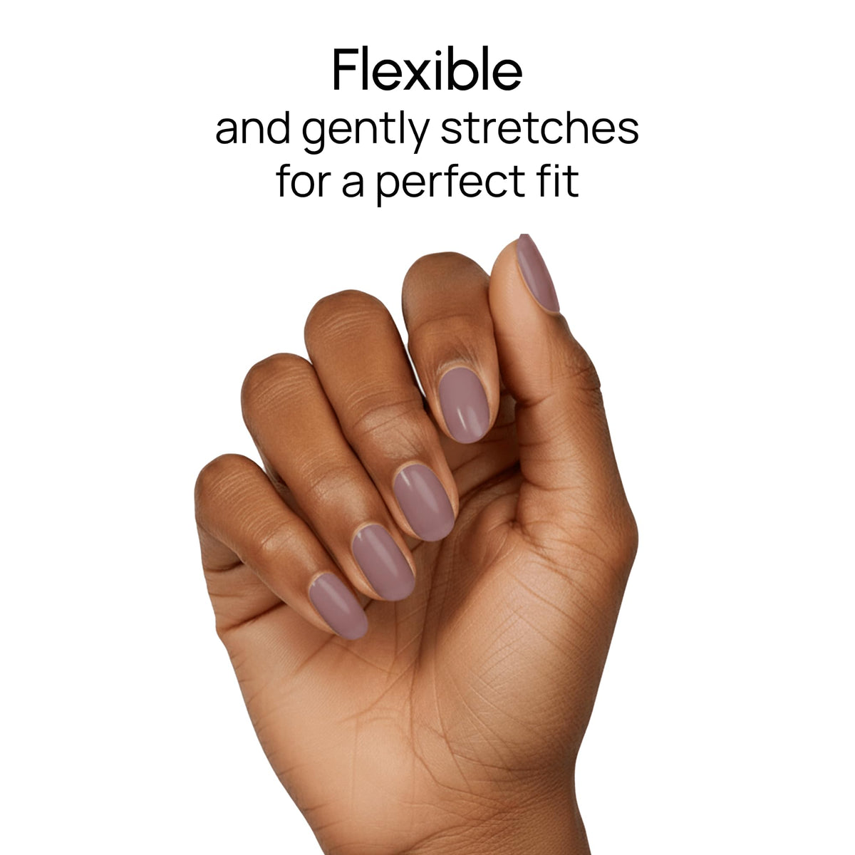 Color Street No-mess manicure with Deep Mauve Jelly strips for fast results