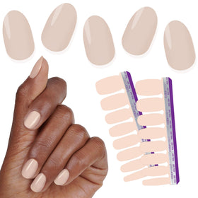Color Street Toffee Nut packaging for a quick at-home manicure.