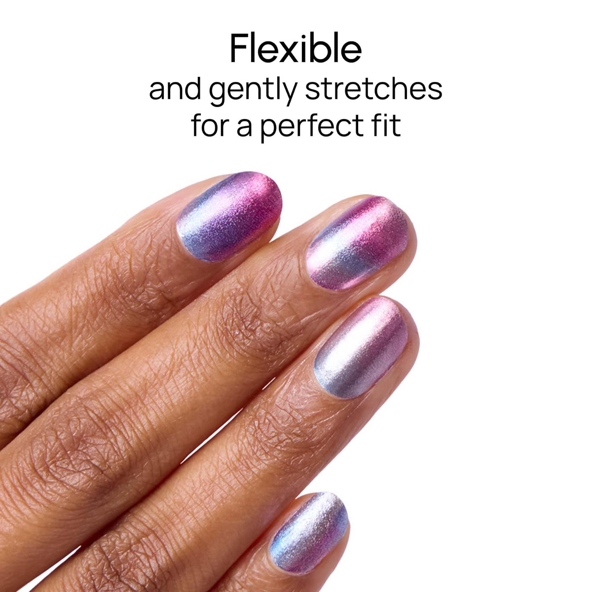 Color Street Wander Luster double-ended strips fit different nail shapes