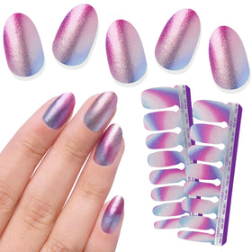 Color Street Wander Luster gradient shimmer nails for a serene, nature-inspired look