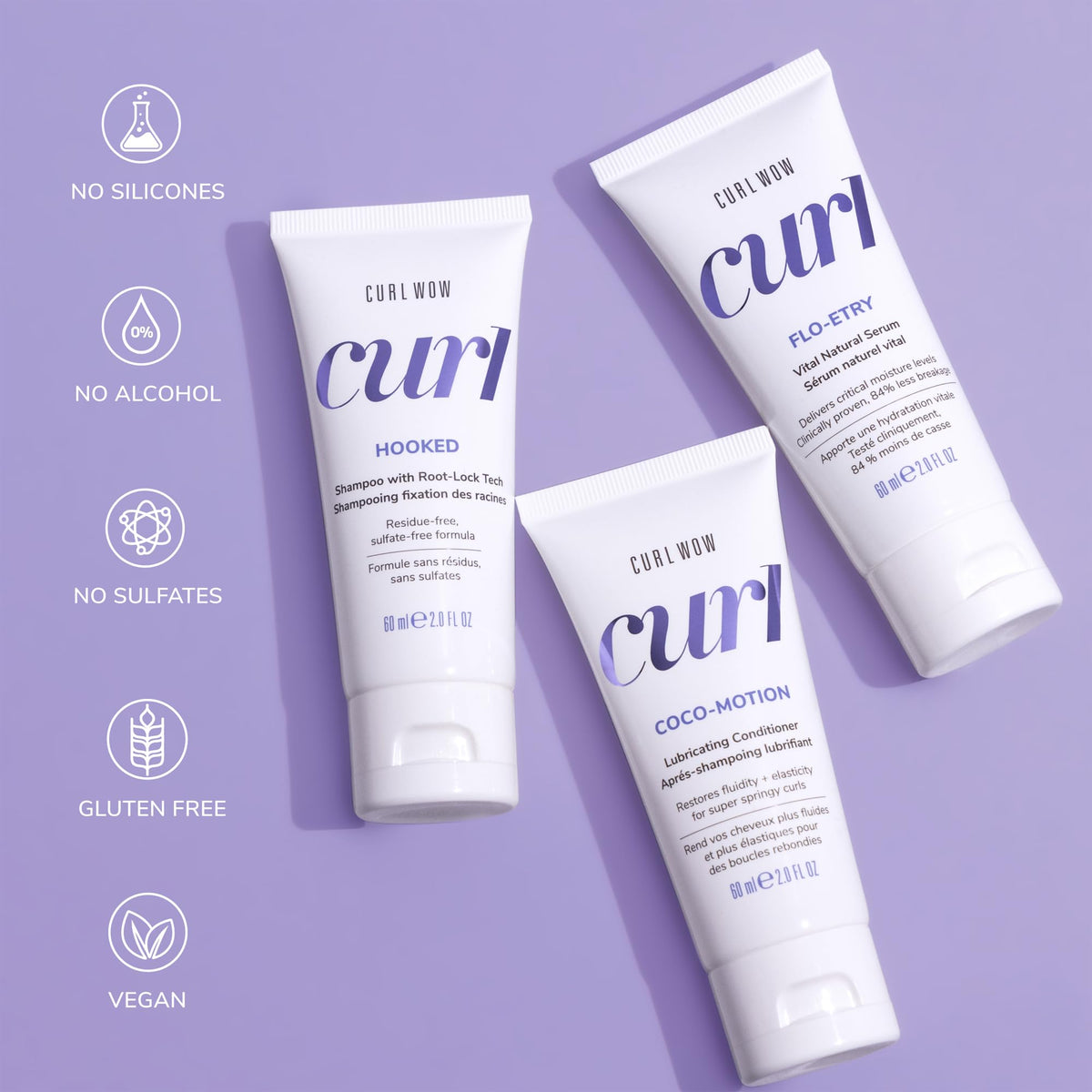 COLOR WOW Coco-Motion Conditioner bottle nourishes with Marula and Coconut Oils for elasticity.