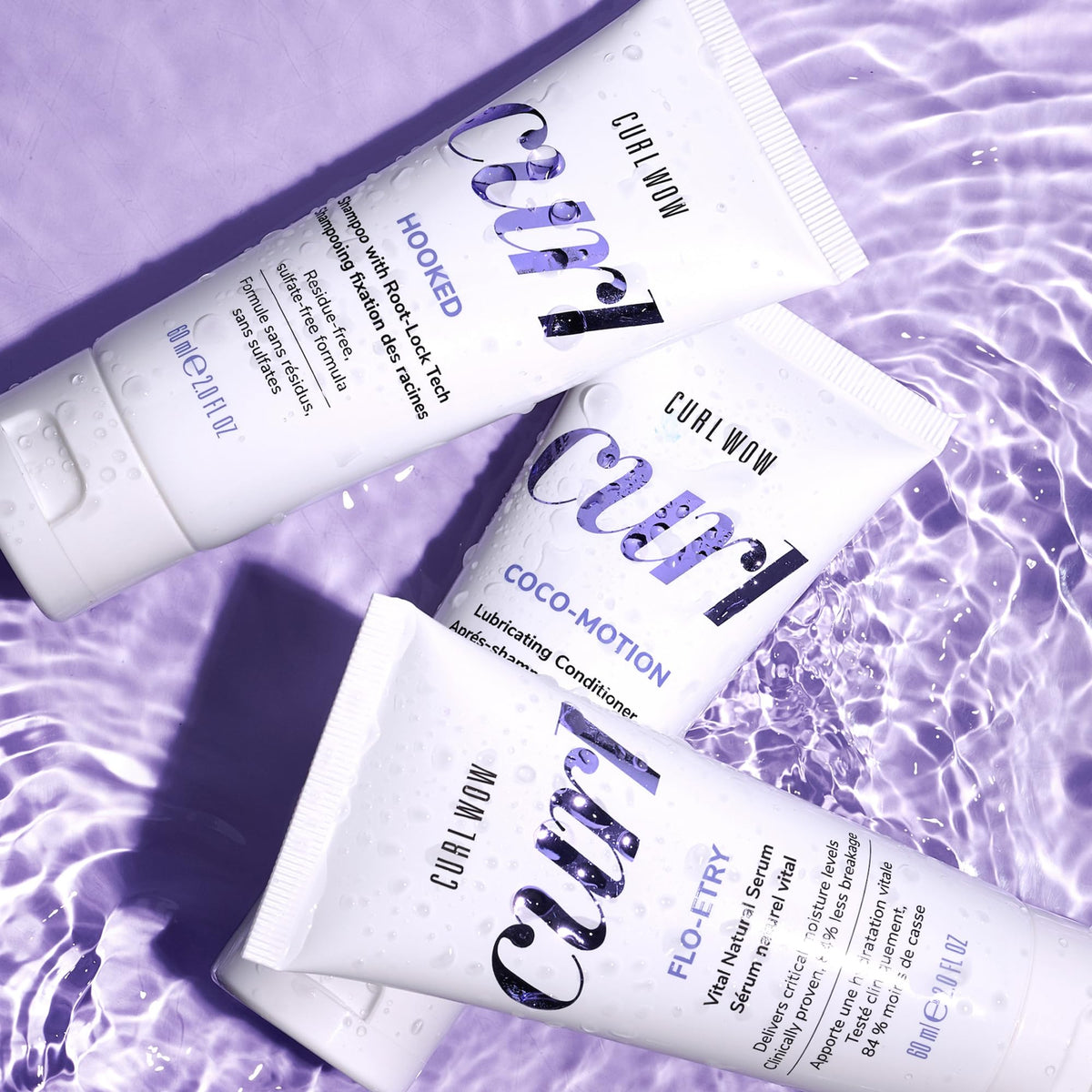 COLOR WOW Curl Wow Starter Set packaging shows travel-ready kit for on the go styling.