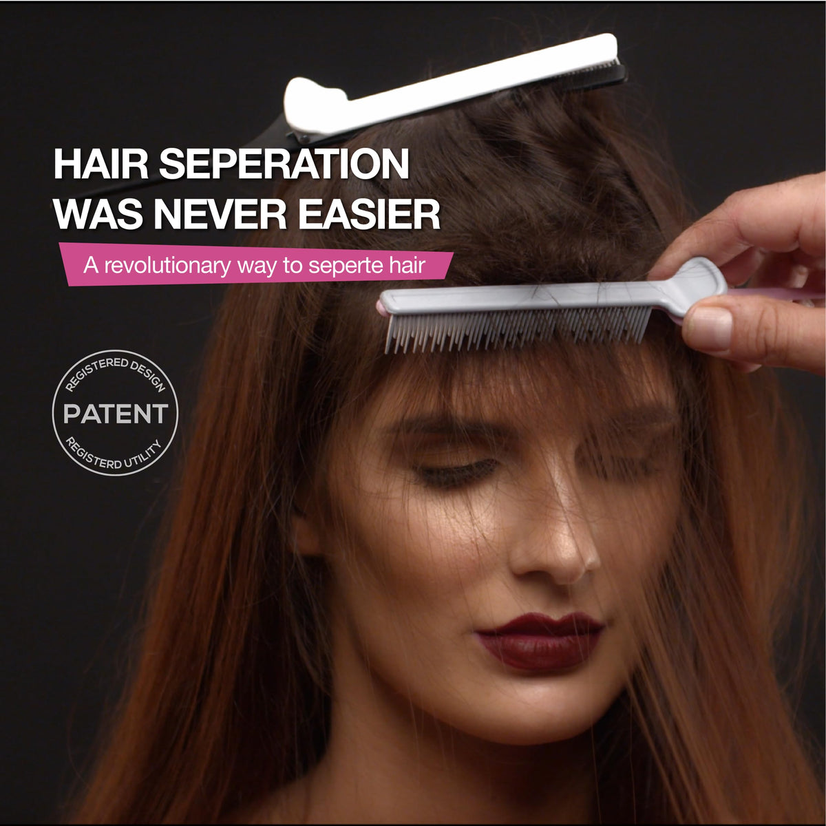 COLORBOW Balayage and Ombré tool supports seamless color blending.