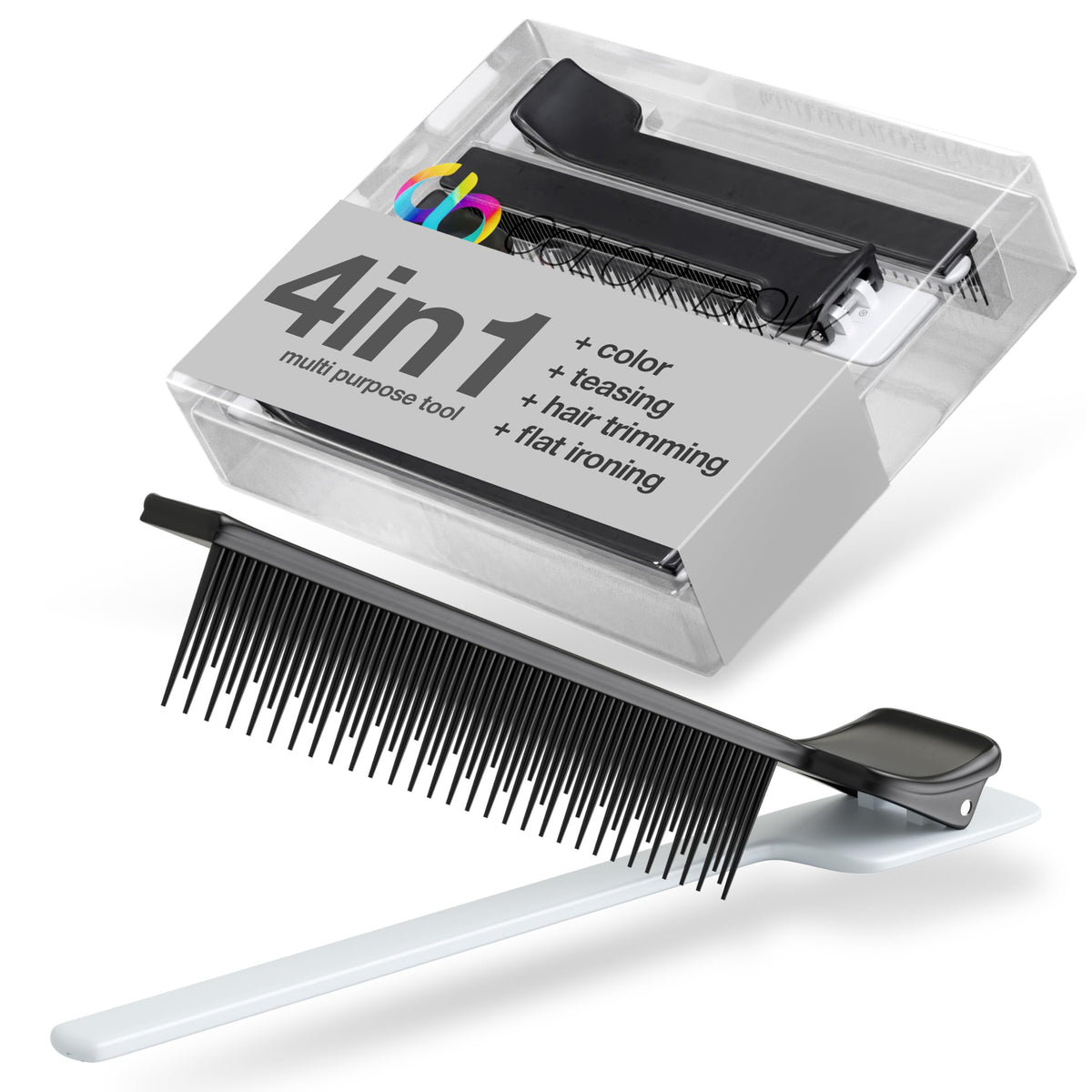 COLORBOW Teasing Clip Comb 5-pack for precise sectioning and faster foiling.