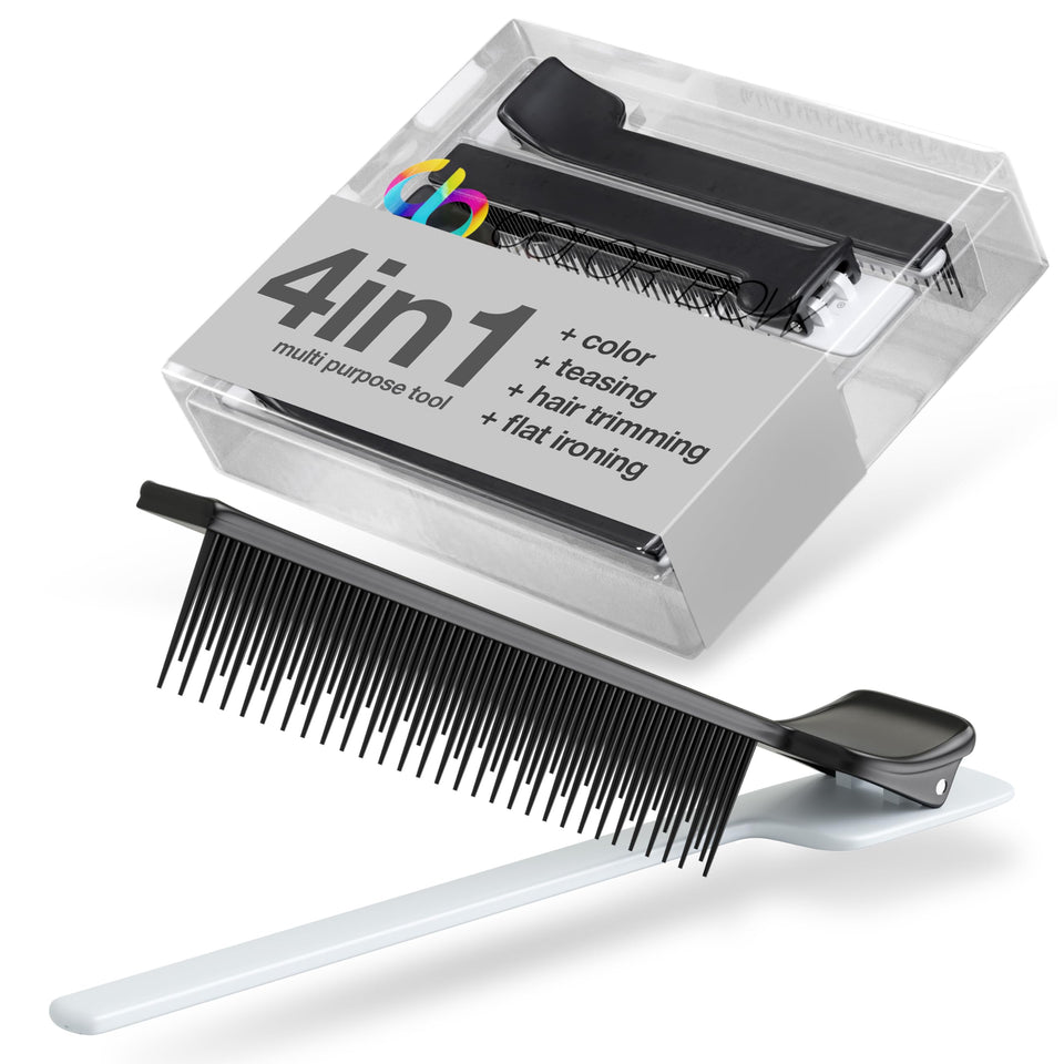 COLORBOW Teasing Clip Comb 5-pack for precise sectioning and faster foiling.