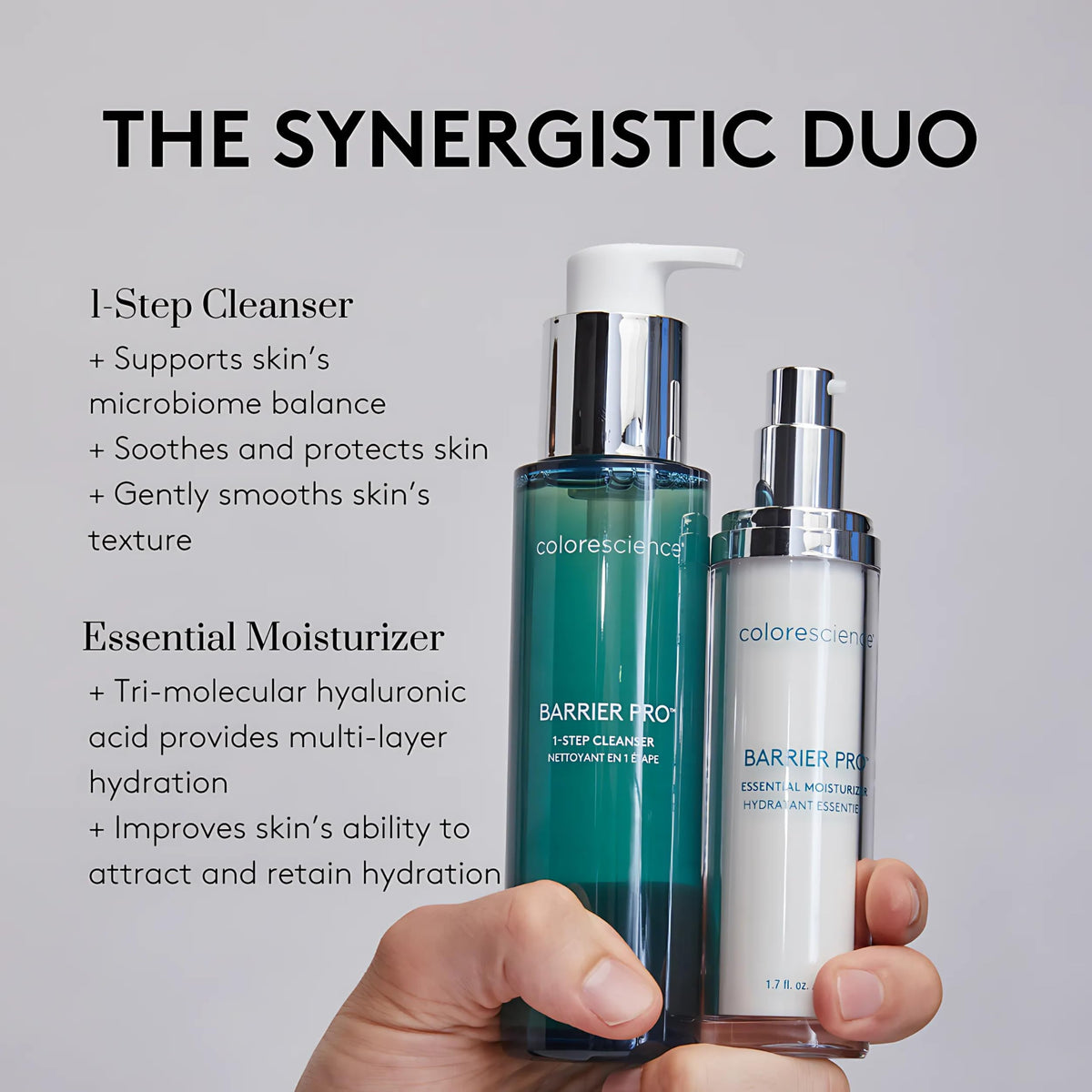 Ingredient note image for Barrier Pro Essential Moisturizer featuring key components and benefits.