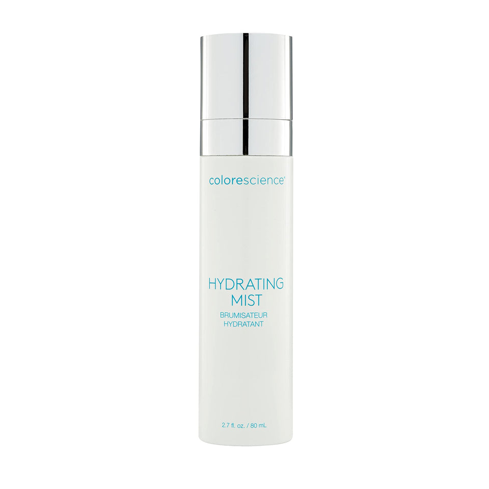 Colorescience Hydrating Setting Mist bottle delivering long-lasting makeup hydration