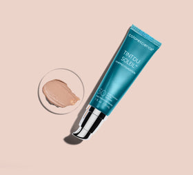 Colorescience Tint du Soleil packaging box suggests premium all-in-one sun care makeup.