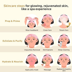 Colorfarm jelly mask hydrates and soothes for refreshed skin.