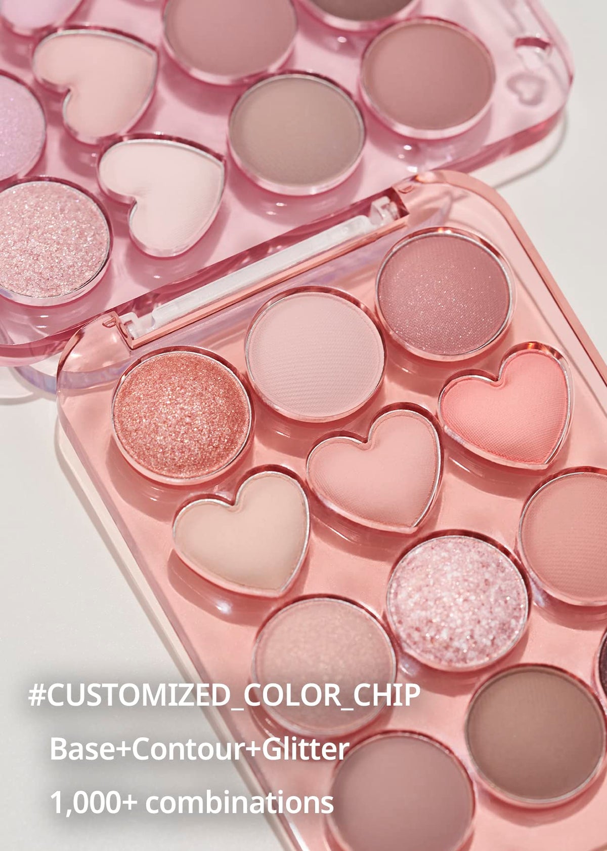 COLORGRAM Pin Point Eyeshadow Palette compact travel-friendly case keeps color ready on the go