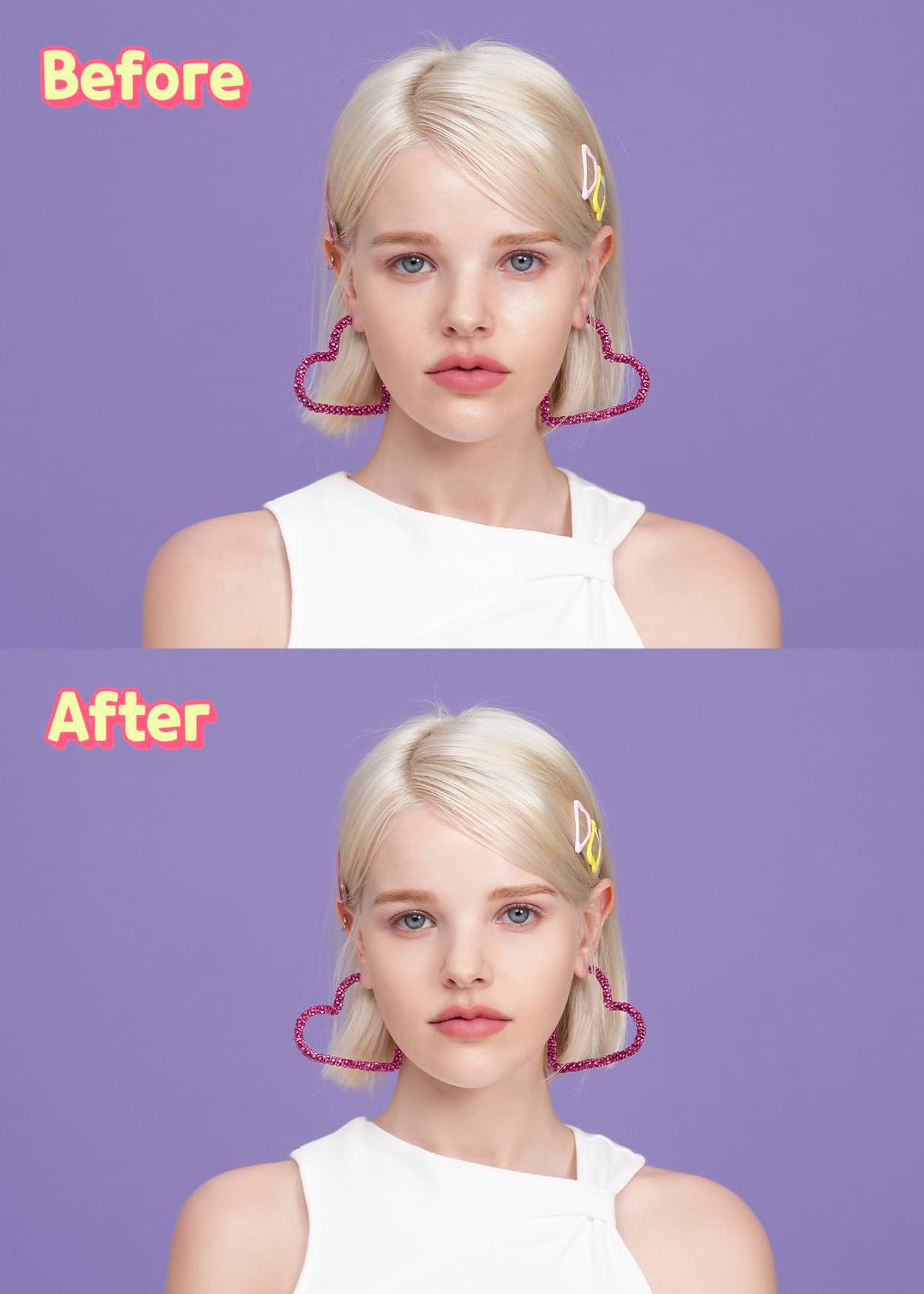 Colorgram weightless-setting-powder texture closeup conveys soft-focus blur and breathable wear.