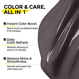 COLORLOMO conditioner with almond oil provides nourishing shine and softness.