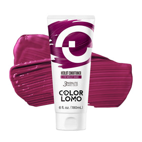 COLORLOMO Merlot color depositing conditioner bottle showing at-home color option