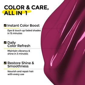 COLORLOMO Merlot swatch demonstrates rich burgundy hues