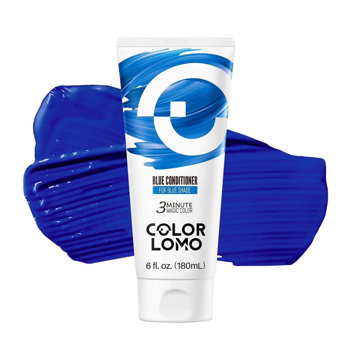 COLORLOMO blue color depositing conditioner bottle for vibrant at-home color