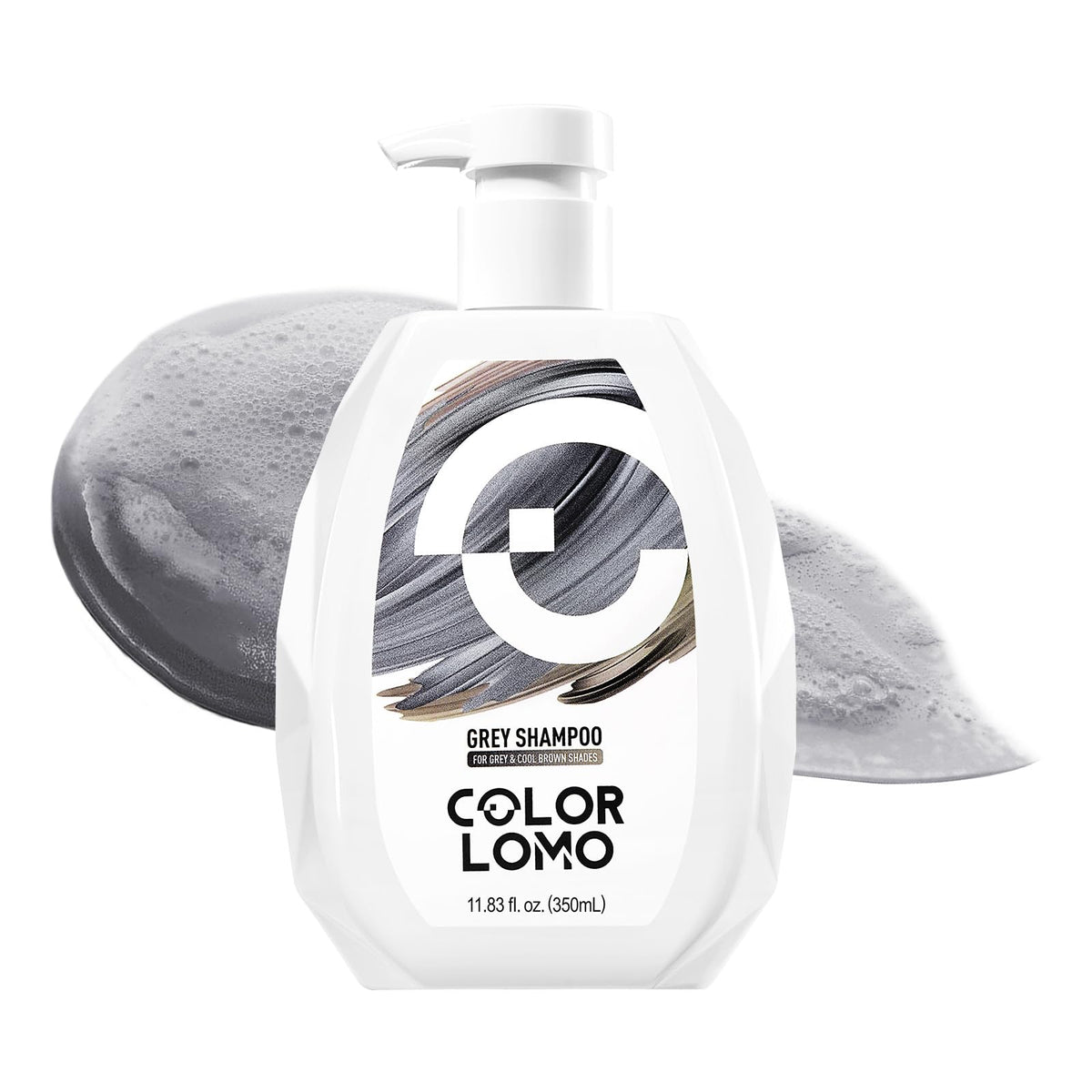 COLORLOMO Ultra Color Safe Shampoo grey bottle emphasizes color protection up to 50 washes