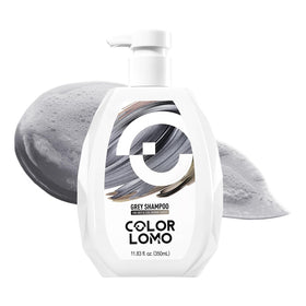 COLORLOMO Ultra Color Safe Shampoo grey bottle emphasizes color protection up to 50 washes