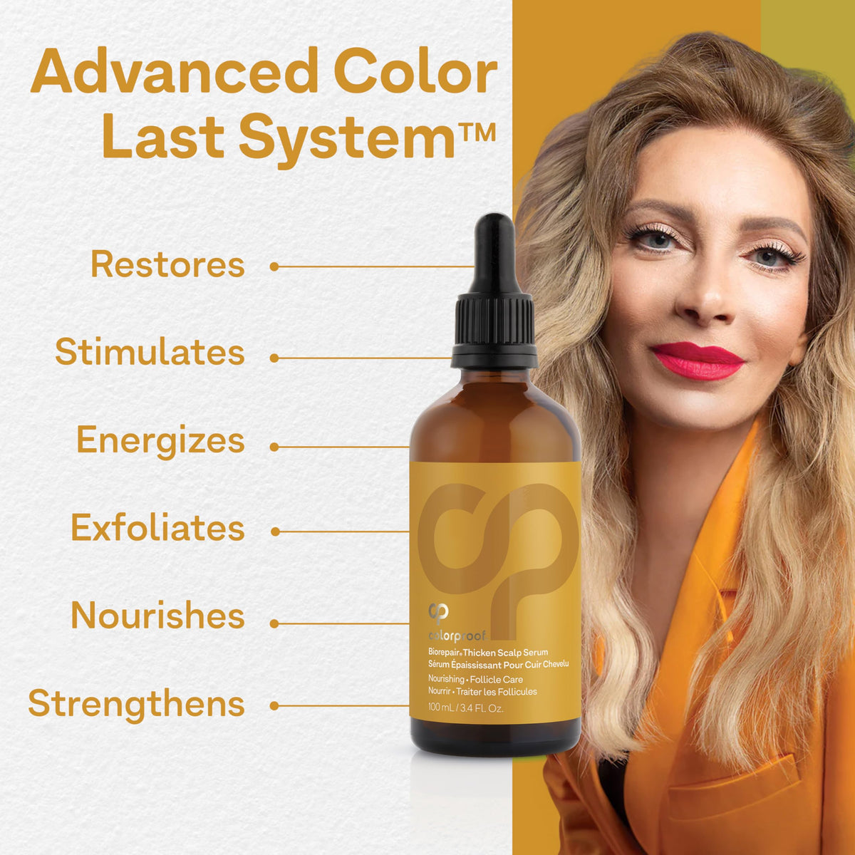 ColorProof Biorepair grape stem cell phyto CP complex for scalp health