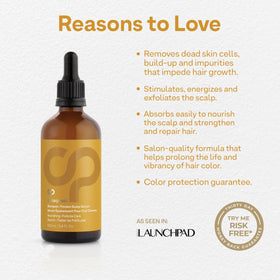 ColorProof Biorepair phytonutrient blend illustration promoting scalp vitality