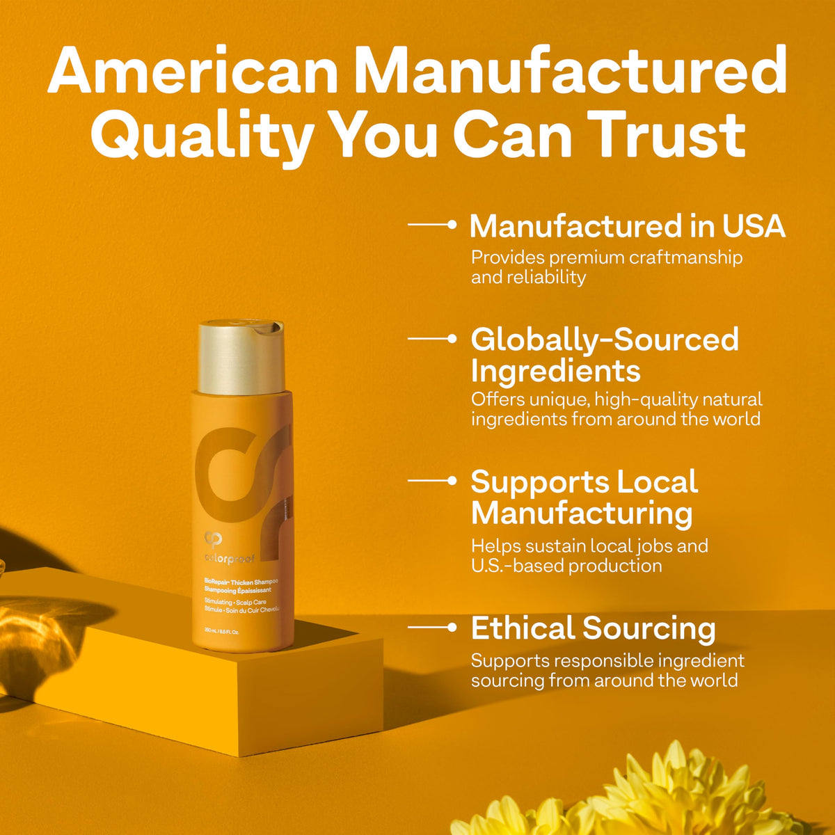 Close-up of Phyto-CP Complex on ColorProof packaging.