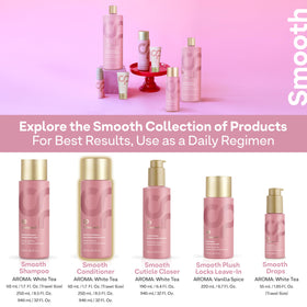 Colorproof Smooth Conditioner avocado oil imagery highlights nourishing hydration and resilience