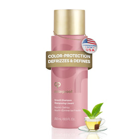 Colorproof Smooth Conditioner bottle front shows color-safe frizz control