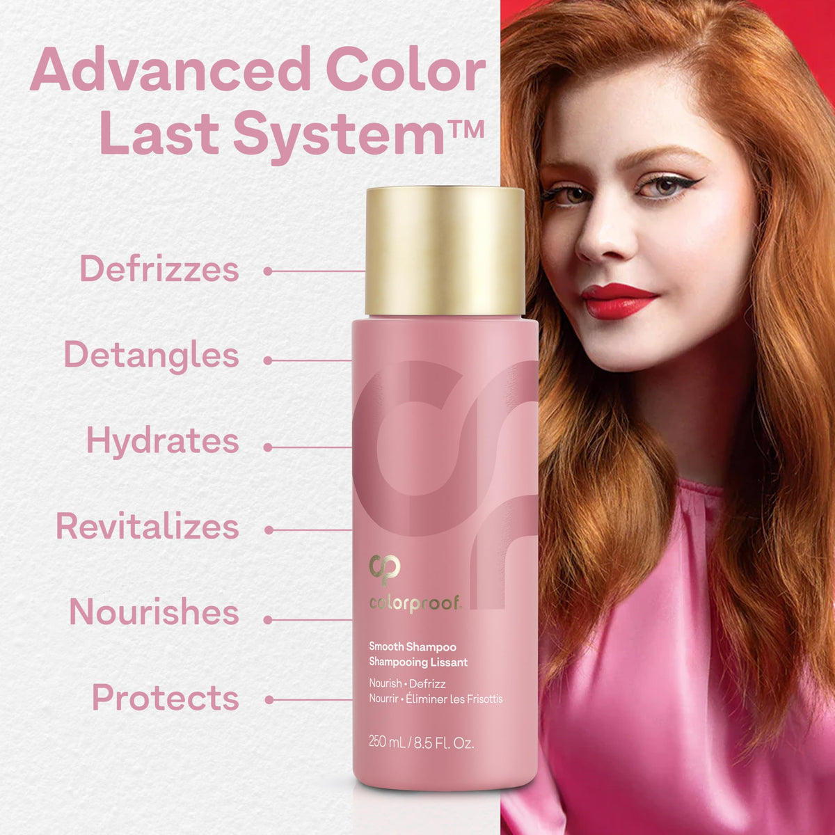 Colorproof Smooth Conditioner shea butter oil close-up signals deep moisture