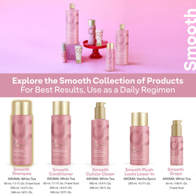 ColorProof Smooth Shampoo lather close-up shows rich foam and detangling potential