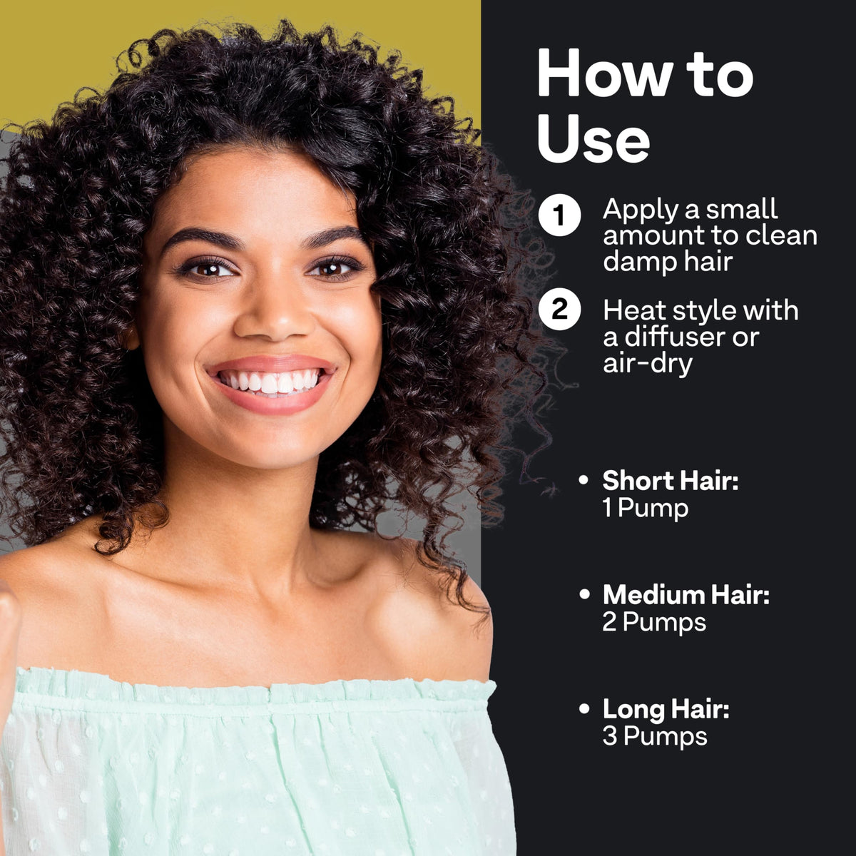 Defined curls with humidity protection using ColorProof Tru Curl Enhancing Crème