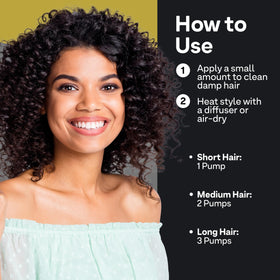 Defined curls with humidity protection using ColorProof Tru Curl Enhancing Crème