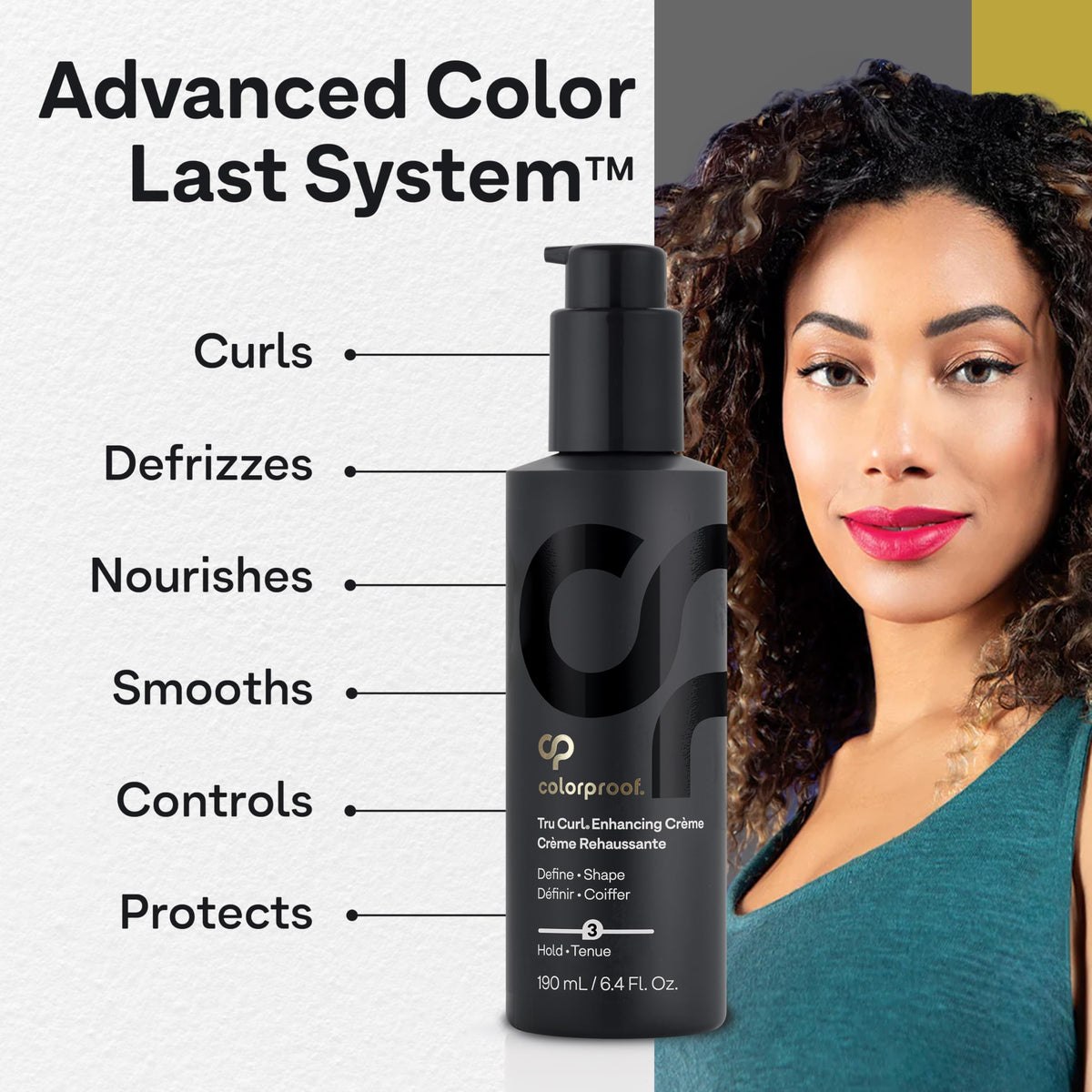 ColorProof Crème packaging box highlighting vegan, cruelty-free branding