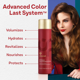 ColorProof Volume Lift It Mousse with White Nectarine scent for refreshing styling