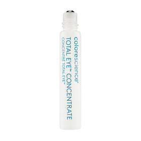 Colorscience Total Eye Concentrate Serum bottle illustrating hydration and revitalization for the eye area
