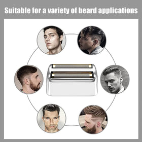 Colorski hypoallergenic foil close-up highlights gentler shaving without irritation