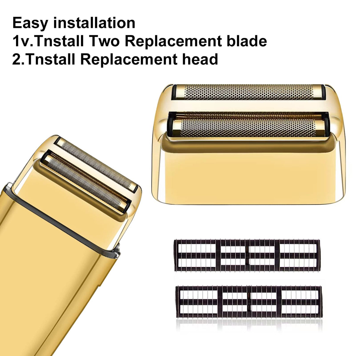 Colorski hypoallergenic gold foil, comfortable skin contact.