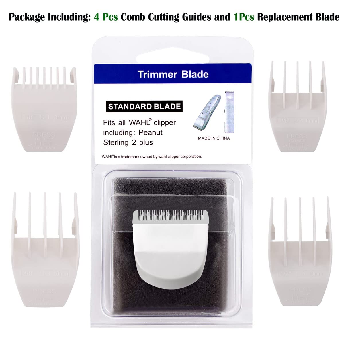 Colorski two-pack replacement blades for peanut trimmer performance