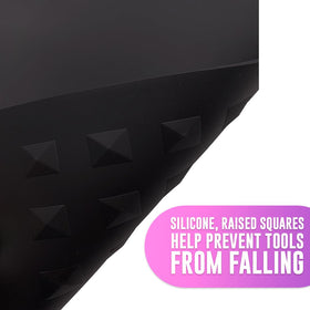 Colortrak anti-slip design keeps tools secure on the mat
