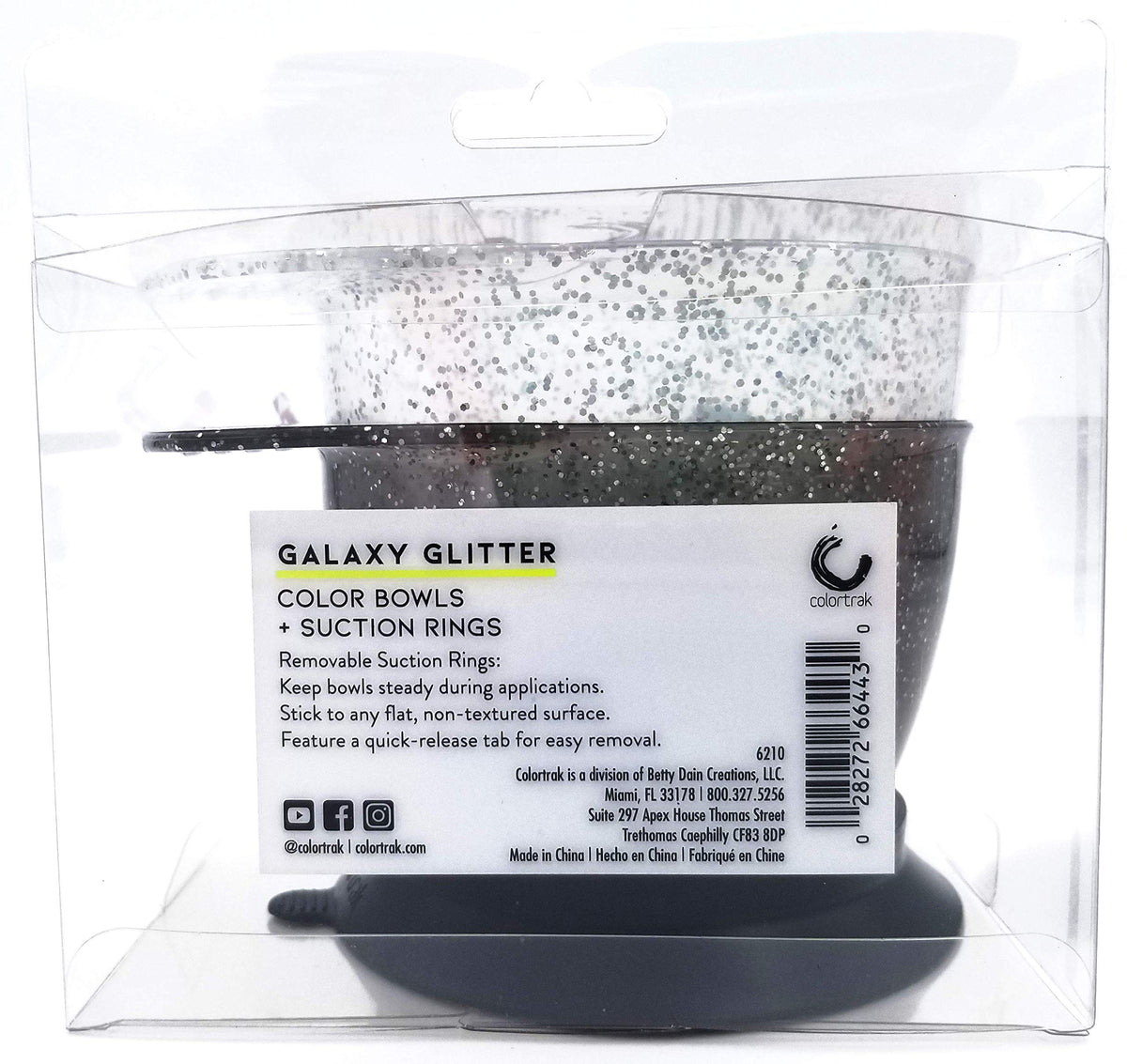 Colortrak bowls easy to clean and sanitize for reuse