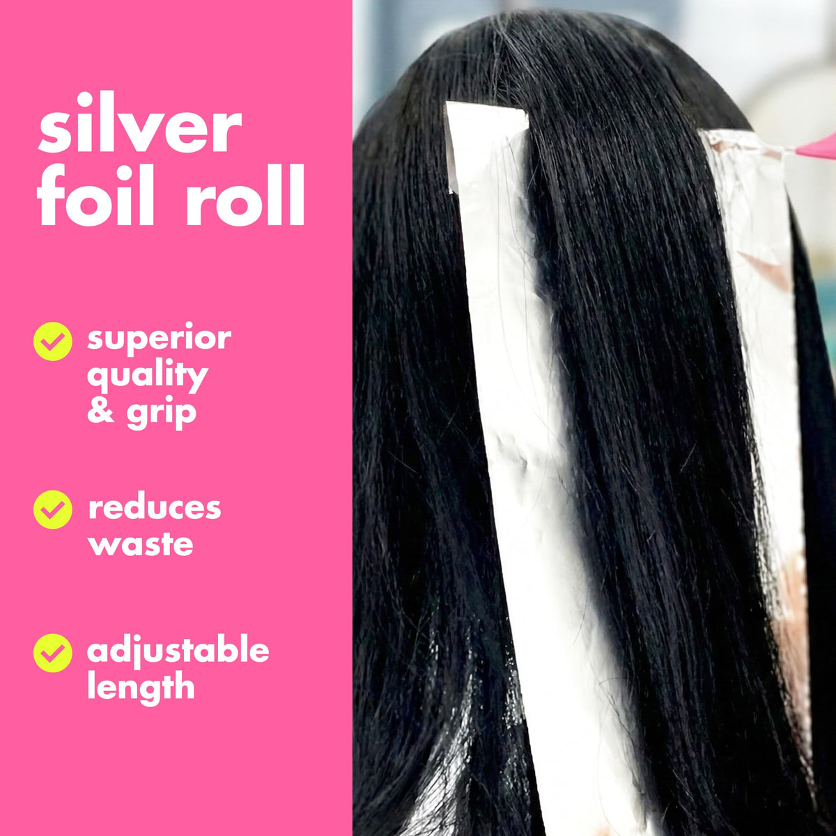 Colortrak highlightfoil box integrated blade enables quick, clean sheet cuts on demand.