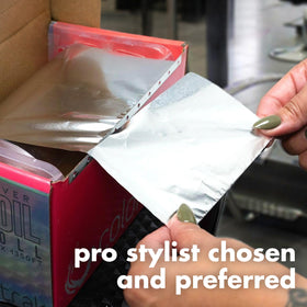 Colortrak professional foil on-the-go for color work in salons or home studios.
