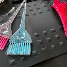 Colortrak professional-grade station mat for salon-grade protection