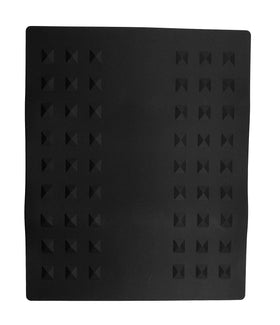 Colortrak silicone mat that is easy to clean after use
