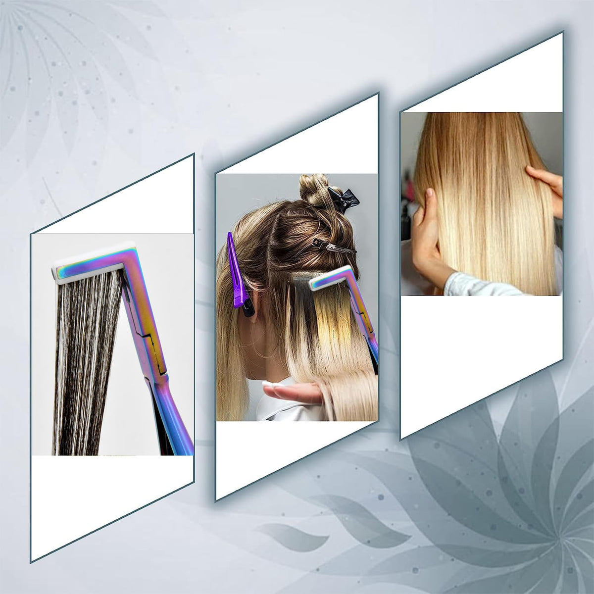ColorYoung tape tabs 60 pieces help secure and seal tape-in extensions.