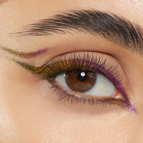 ColourPop BFF creme gel close-up on eyelid with smooth glide