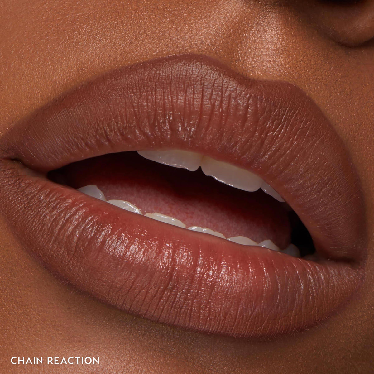 ColourPop Mocha Trio BFF3 swatch in deep nude for natural lip contour