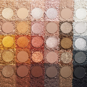 ColourPop Precious Metals shades arranged for easy coordination and seamless transitions.