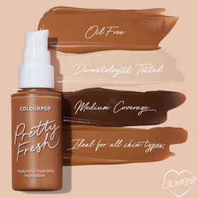 ColourPop Pretty Fresh setting powder for matte finish.