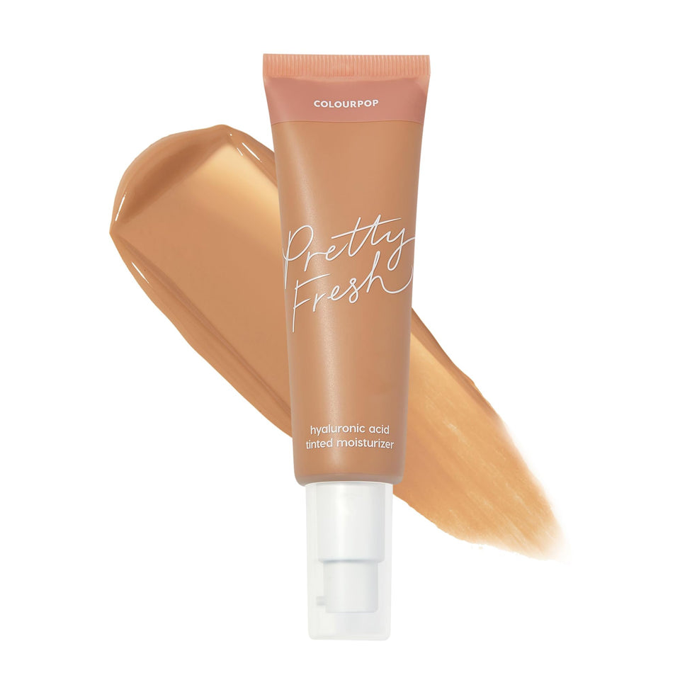 ColourPop Pretty Fresh tinted moisturizer bottle showing lightweight hydration and natural glow.
