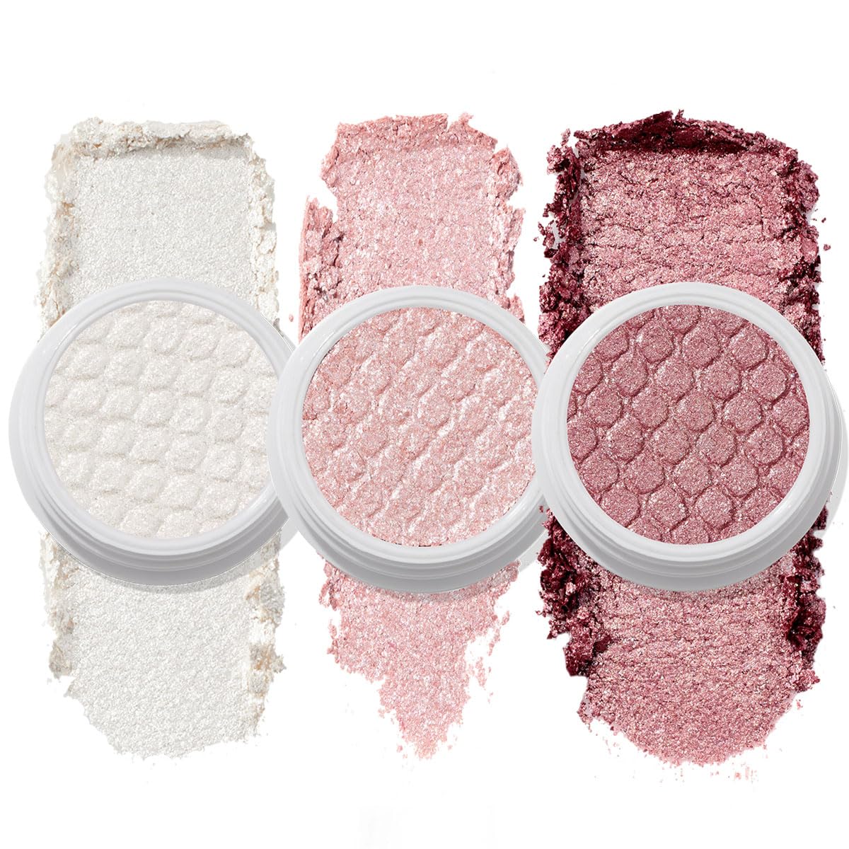 ColourPop Shimmering Besties Trio lifestyle shot with wearable sparkle day to night