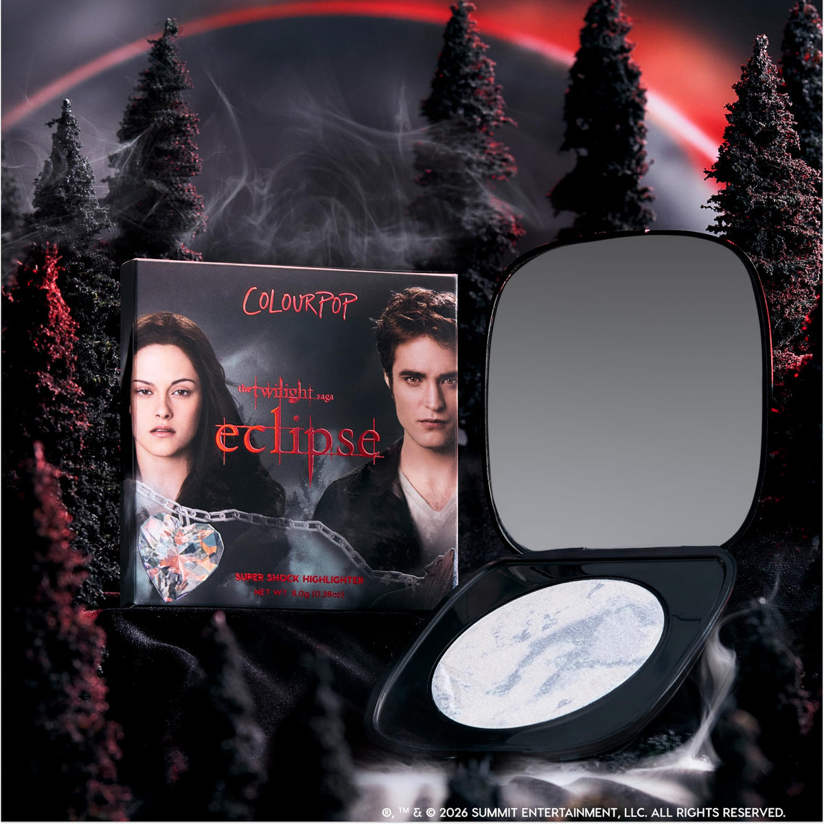 ColourPop Twilight Eclipse highlighter cruelty-free shimmer for daily wear